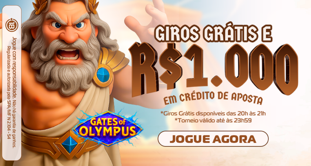 Imagem ilustrativa do torneio da MC Games do Gates of Olympus