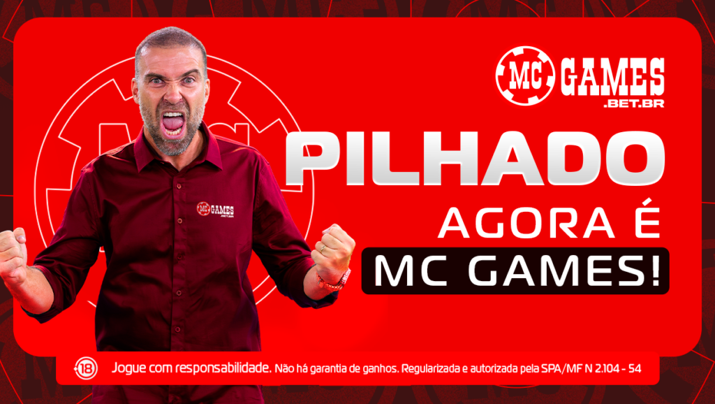 Imagem ilustrativa da parceria entre Thiago Asmar, o Pilhado, e a MC Games