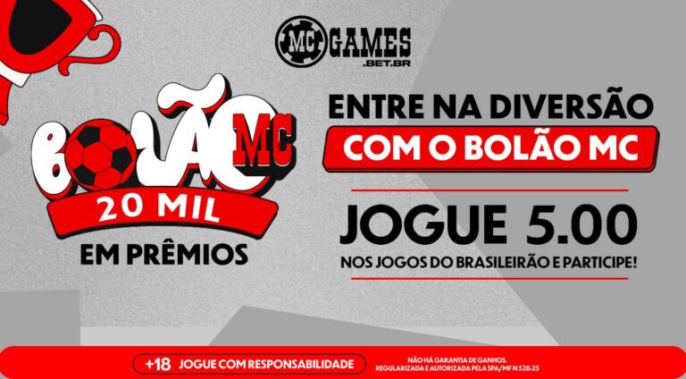 Imagem ilustrativa do Bolão da MC Games