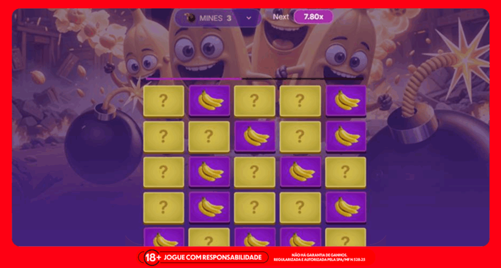 Imagem ilustrativa do Banana Mines