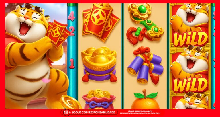 Imagem ilustrativa do Jogo do Tigrinho, o Fortune Tiger, gerada com IA