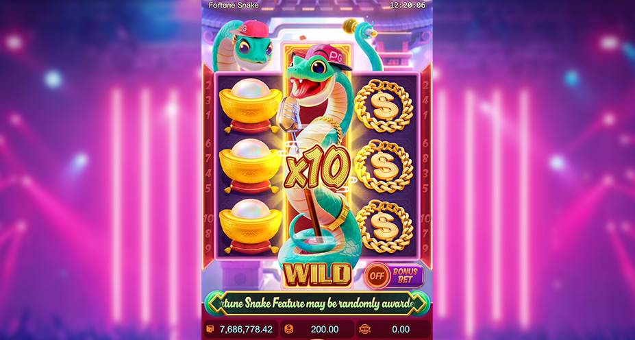 Imagem ilustrativa do jogo online de slot - Fortune Snake