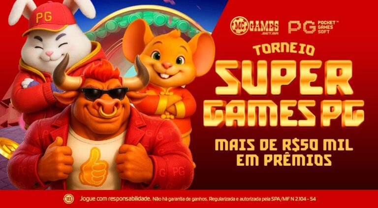 Imagem ilustrativa do torneio da MC Games em parceria com a PG Soft