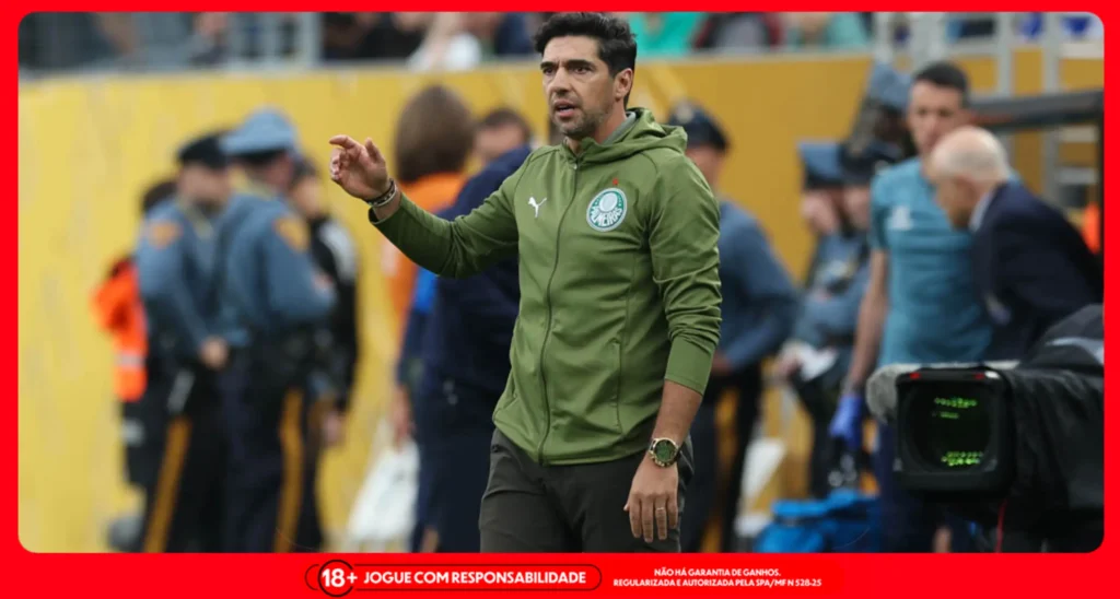 Abel Ferreira, técnico do Palmeiras. Foto: Cesar Greco/Palmeiras