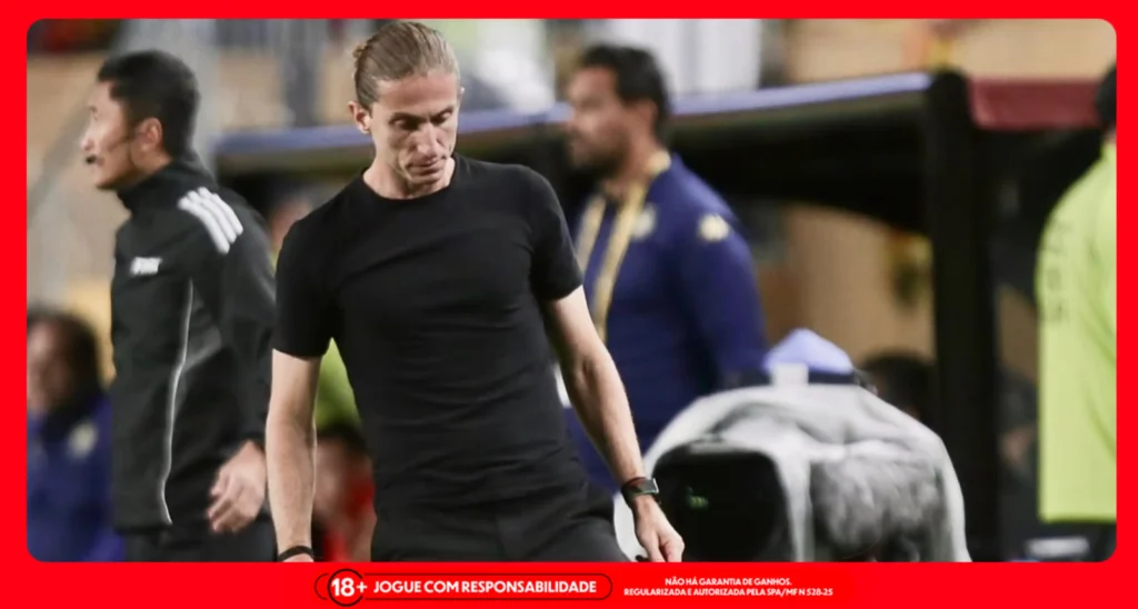 Filipe Luís, técnico do Flamengo. Foto: Instagram/CRF