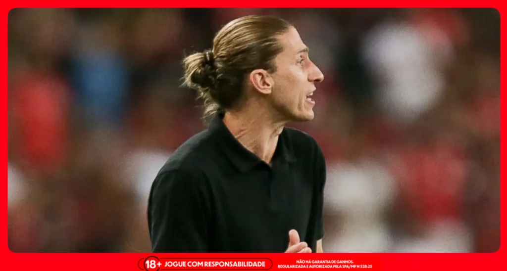 Filipe Luís, técnico do Flamengo. Foto: Instagram/CRF