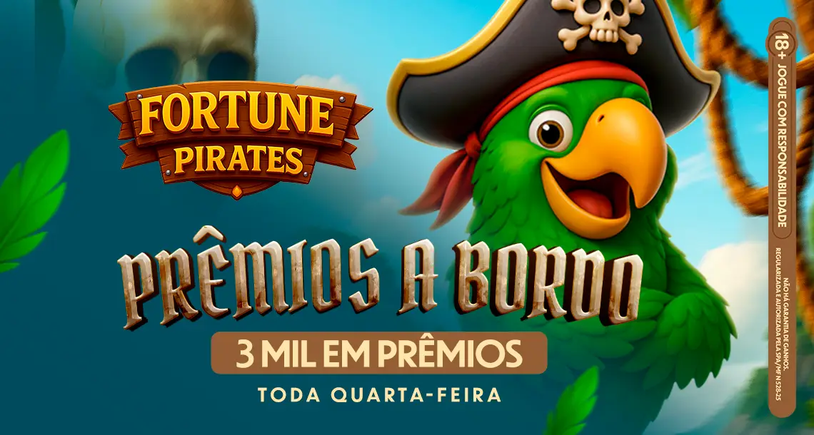 Imagem ilustrativa do torneio do Fortune Pirates na MC Games