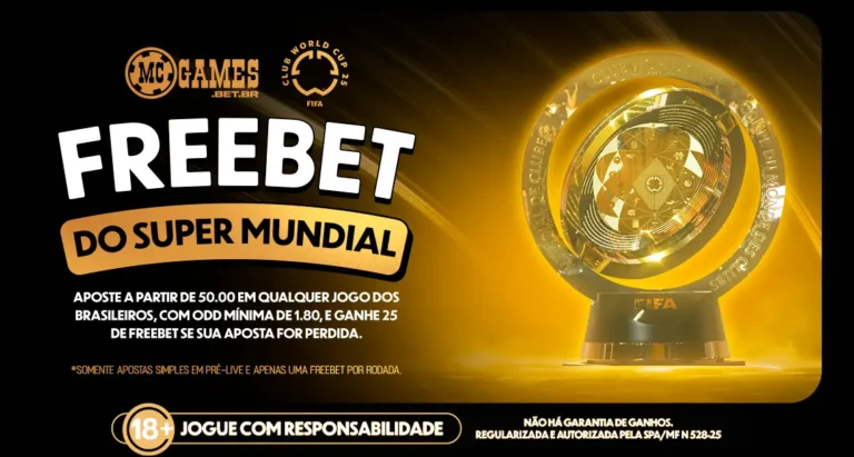 Imagem ilustrativa sobre a oferta da MC Games para a Copa do Mundo de Clubes