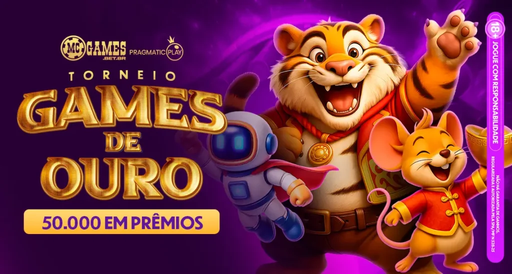 Imagem ilustrativa do torneio Games de Ouro da MC Games