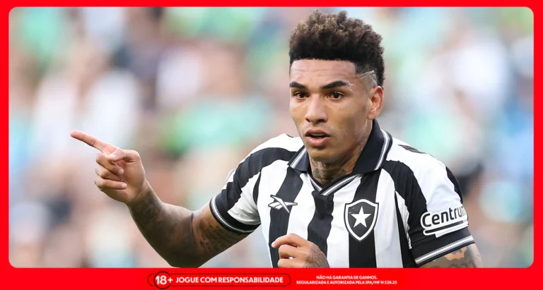 Igor Jesus, atacante do Botafogo. Foto: Vitor Silva/Botafogo