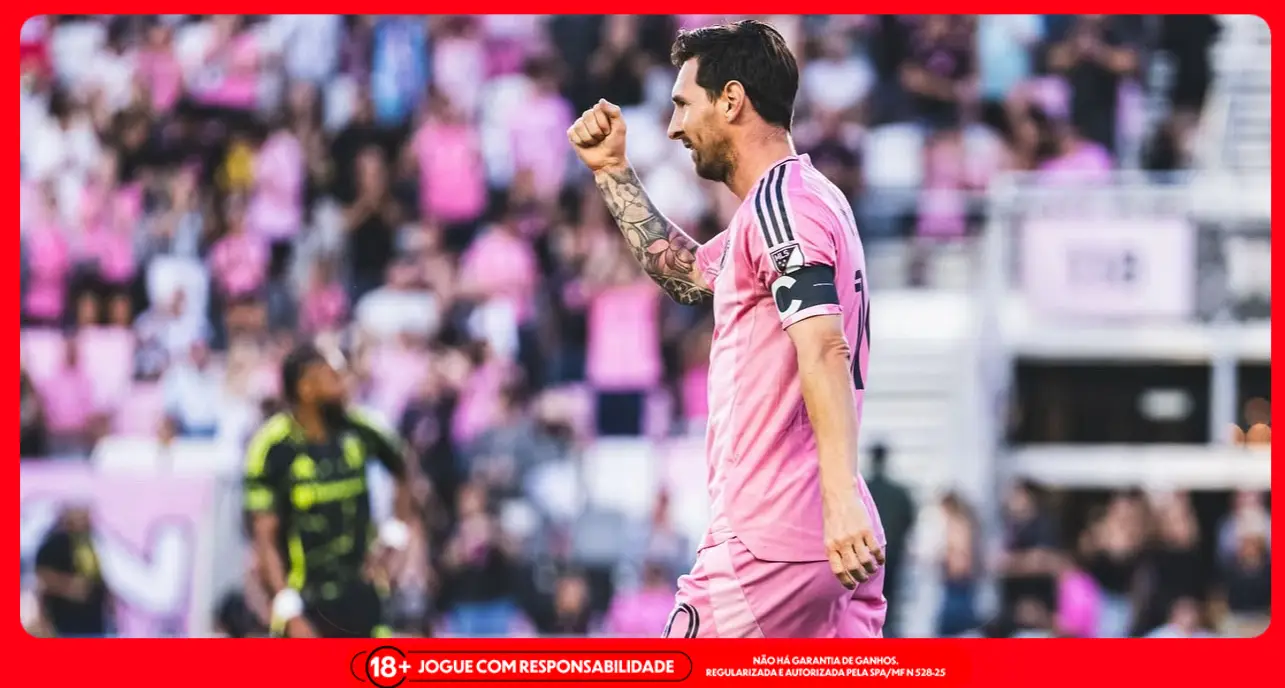 Messi em campo com o Inter de Miami. Foto: Instagram/Messi
