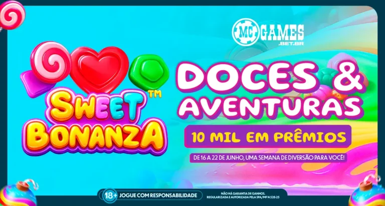 Imagem ilustrativa do torneio do Sweet Bonanza na MC Games