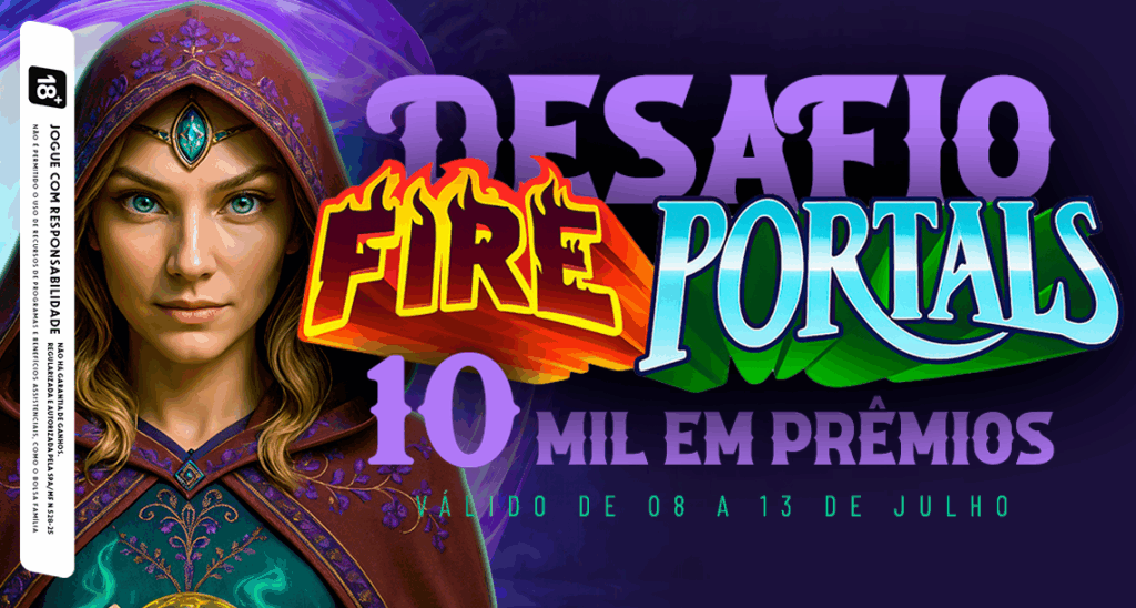 Imagem ilustrativa do Desafio Fire Portals