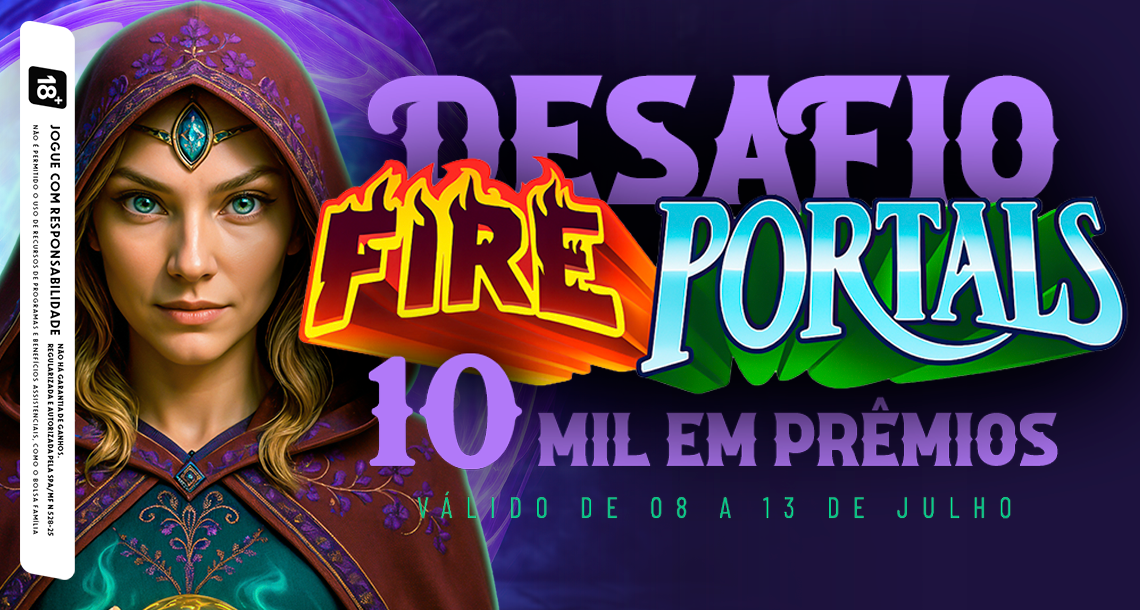 Imagem ilustrativa do Desafio Fire Portals