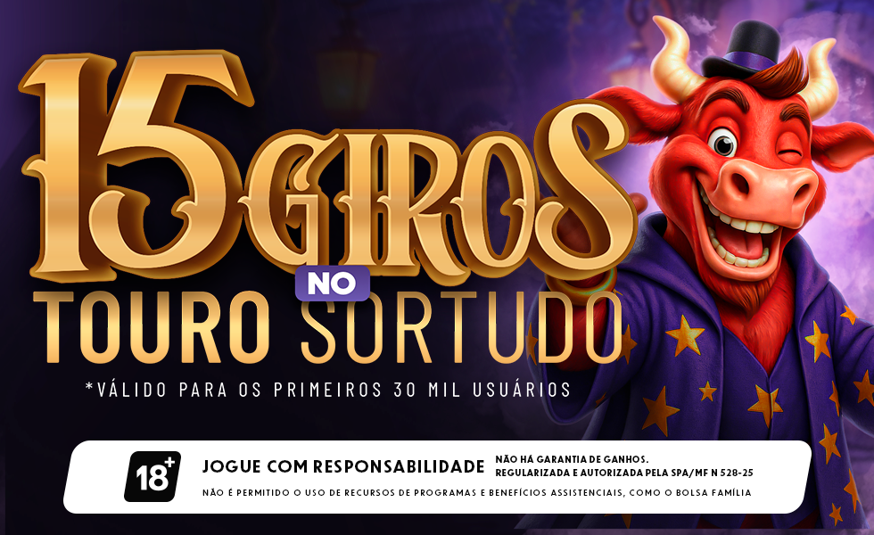 Imagem ilustrativa sobre giros grátis da MC Games para o Touro Sortudo