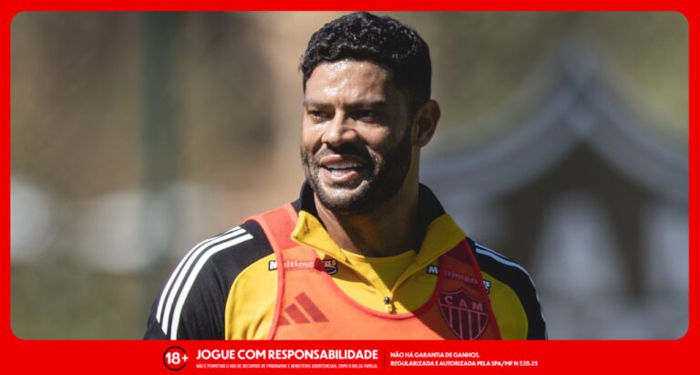 Hulk, atacante do Atlético-MG. Foto: Pedro Souza/Atlético