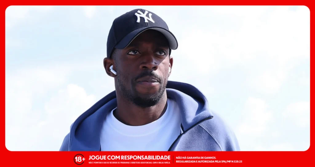 Dembélé, atacante do Paris Saint-Germain. Foto: Instagram/PSG
