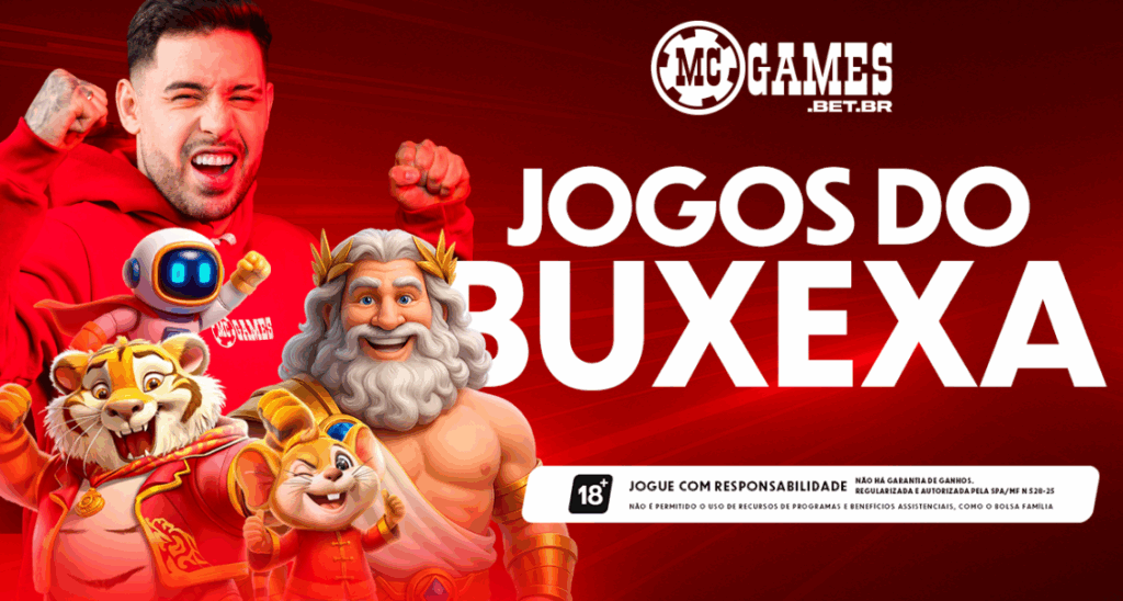 Imagem ilustrativa dos jogos favoritos do Buxexa