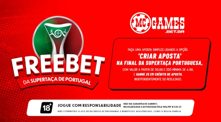 Imagem ilustrativa sobre a promoção da MC Games para Sporting x Benfica