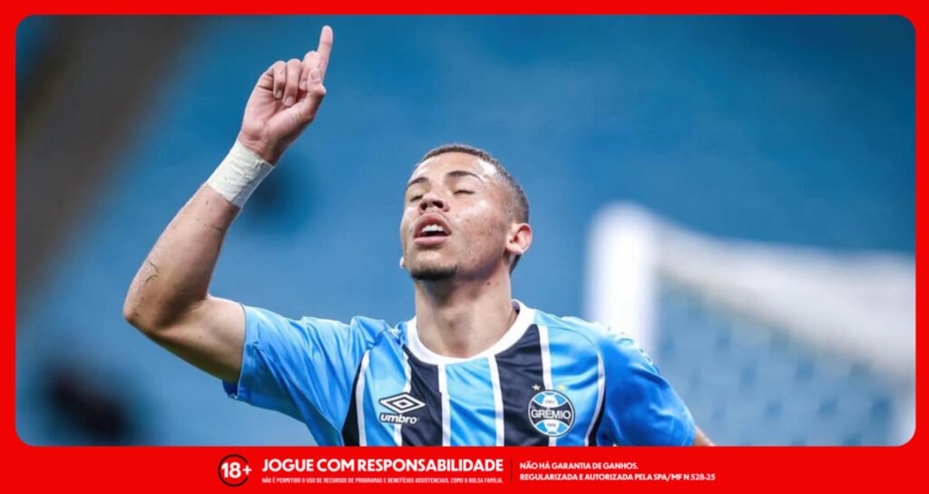 Alysson, jogador do Grêmio. Foto: Lucas Uebel/Grêmio