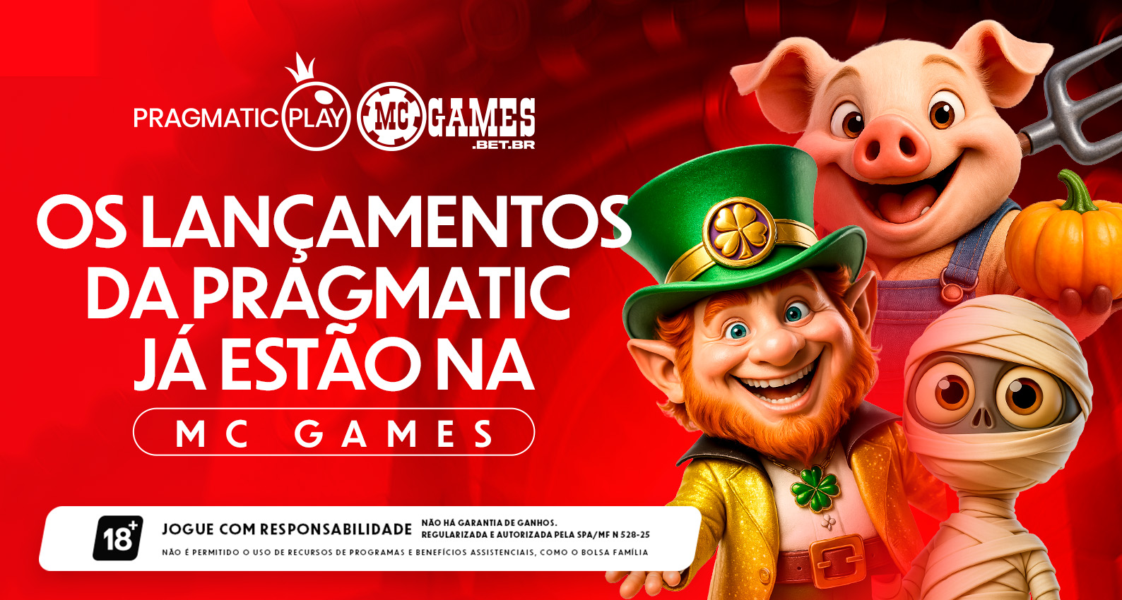 Novos slots da Pragmatic estão disponíveis na MC Games