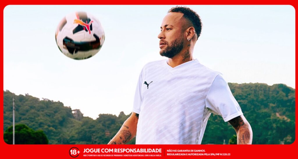 Neymar, atacante do Santos. Foto: Instagram/Neymar