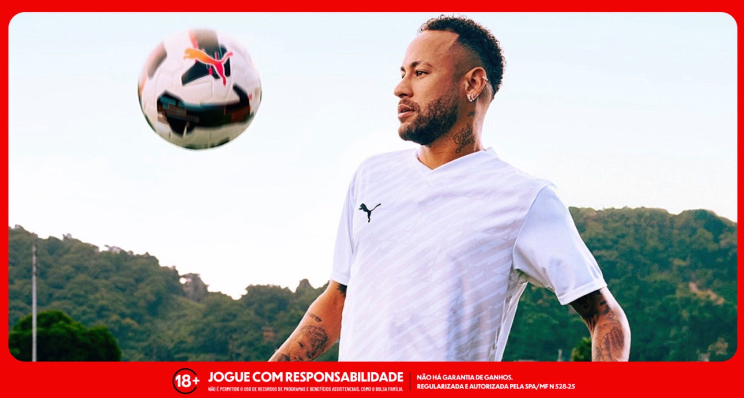 Neymar, atacante do Santos. Foto: Instagram/Neymar