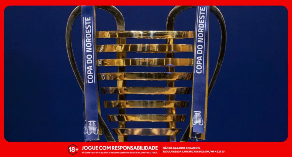Imagem da taça da Copa do Nordeste, a Orelhuda. Foto: Divulgação