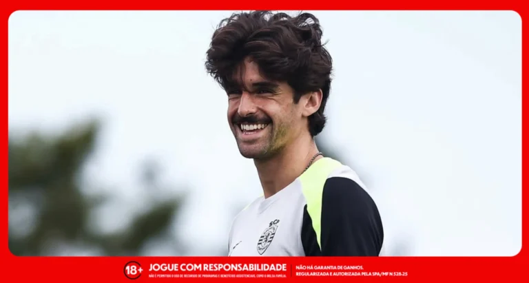 Trincão, atacante do Sporting. Foto: Instagram/Sporting