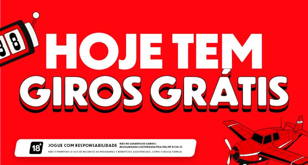 Imagem ilustrativa dos giros grátis