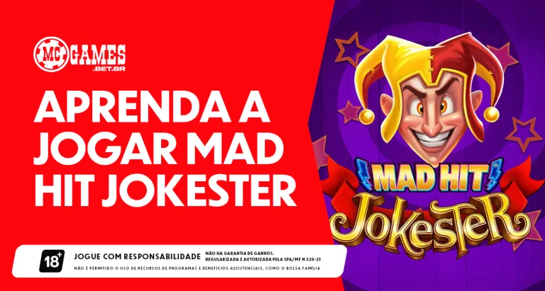 Imagem ilustrativa do jogo online de slot Mad Hit Jokester