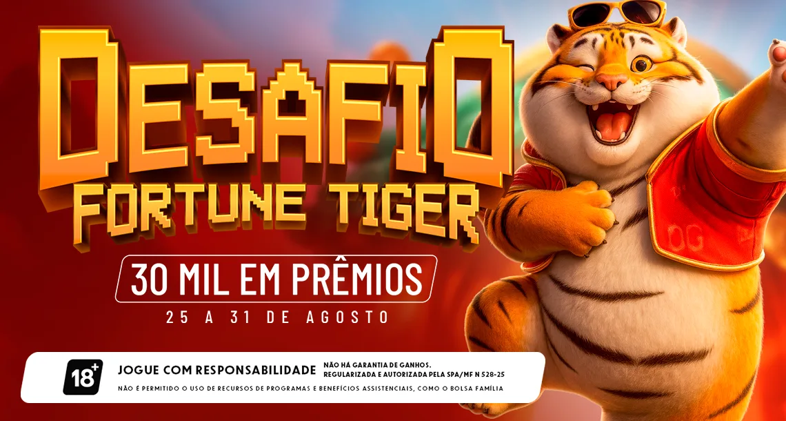 Imagem ilustrativa do Desafio Fortune Tiger