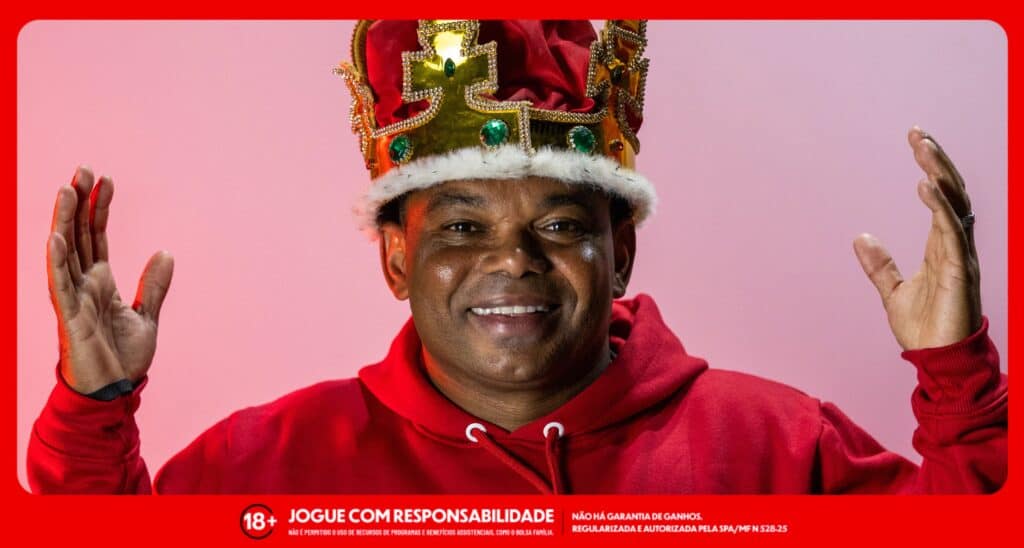 Imagem do atacante Carlinhos Bala com a camisa da MC Games. Foto: Diego Melo/MC Games