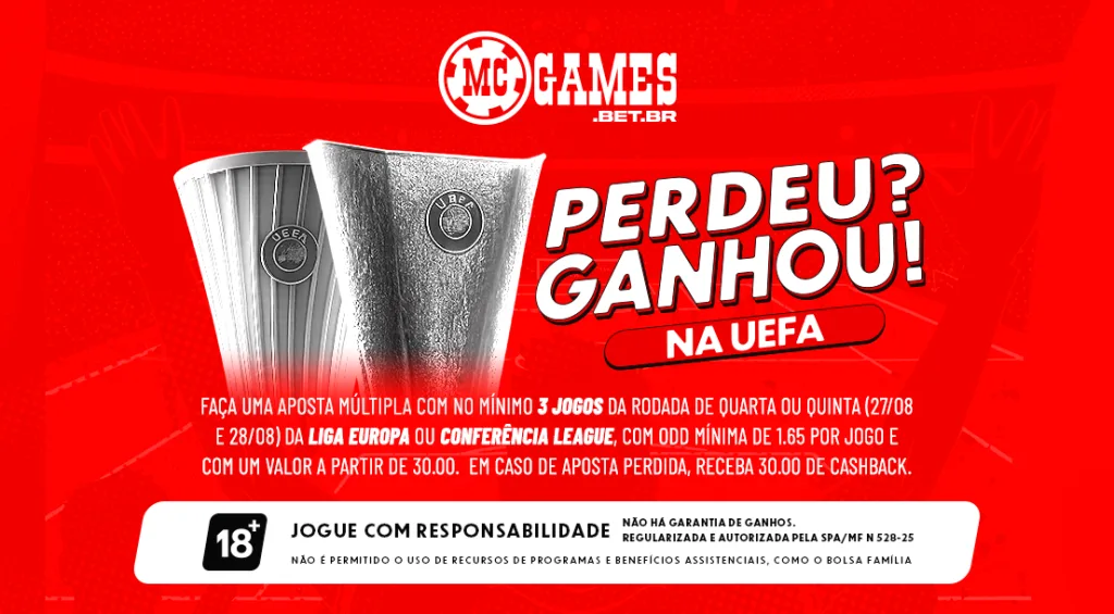 Imagem ilustrativa para a promoção da MC Games