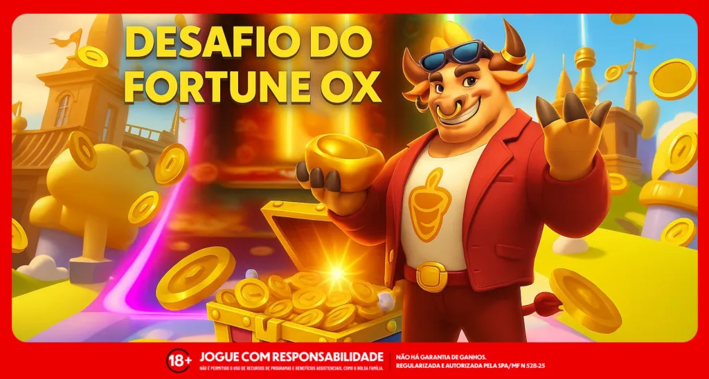 Imagem ilustrativa do Desafio Fortune OX