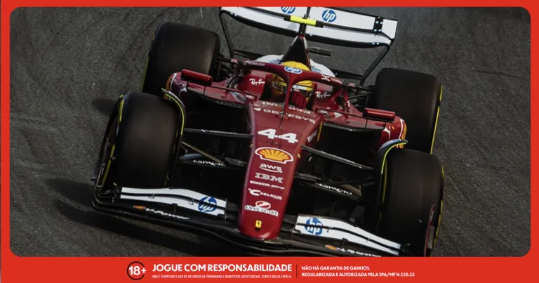Imagem do carro de Fórmula 1, da Ferrari, uma das principais construtoras