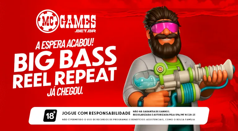 O lançamento Big Bass Reel Repeat já está na MC Games