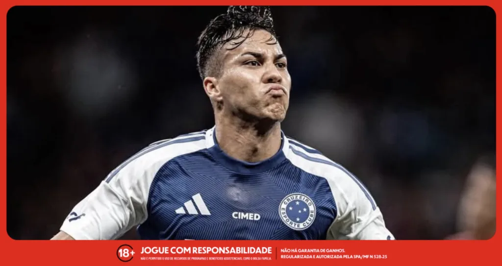 Imagem ilustrativa de Kaio Jorge, atacante do Cruzeiro. Foto: Instagram/K19