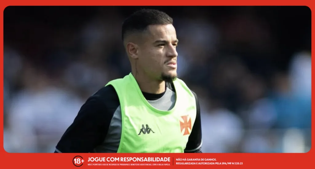 Philippe Coutinho, meia-atacante do Vasco. Matheus Lima/Vasco