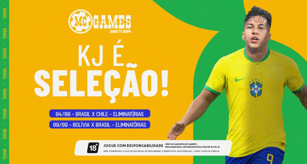 Imagem ilustrativa sobre a convocação de Kaio Jorge para a Seleção Brasileira
