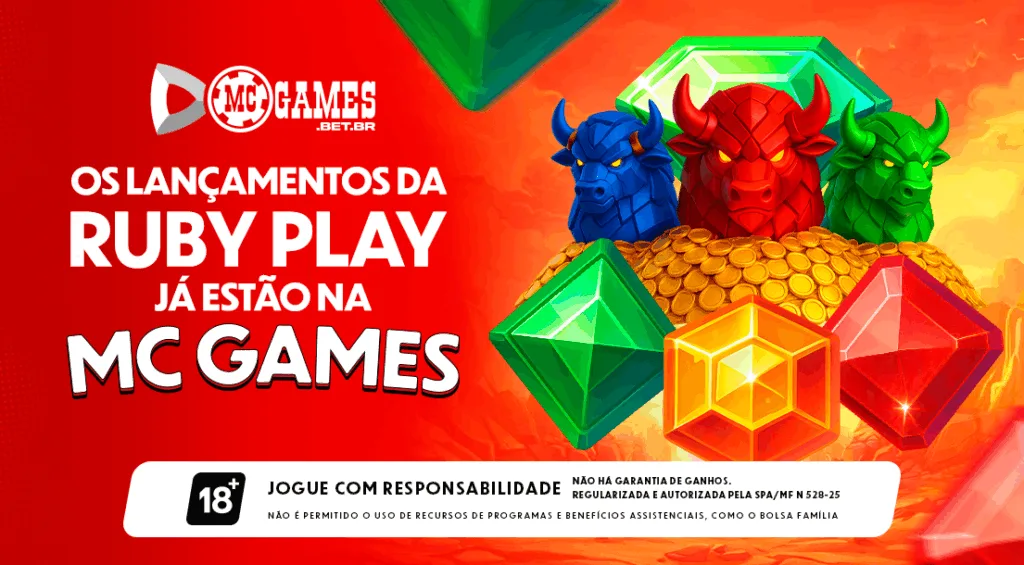 Imagem ilustrativa dos lançamentos da Ruby Play