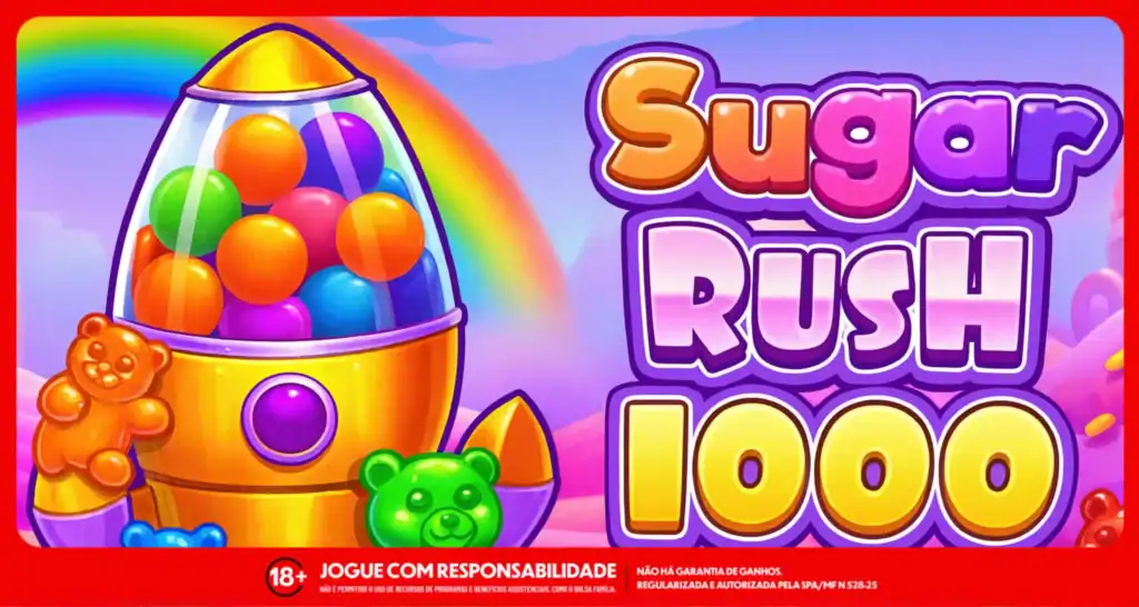 Imagem ilustrativa do famoso jogo online de slot Sugar Rush 1000