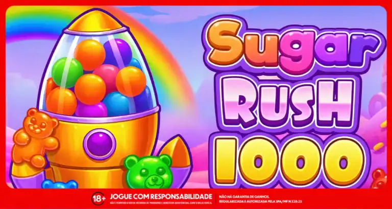 Imagem ilustrativa do famoso jogo online de slot Sugar Rush 1000