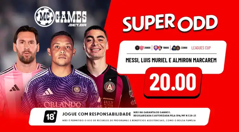 Imagem ilustrativa sobre a Super Odd da MC Games para o jogo do Inter Miami