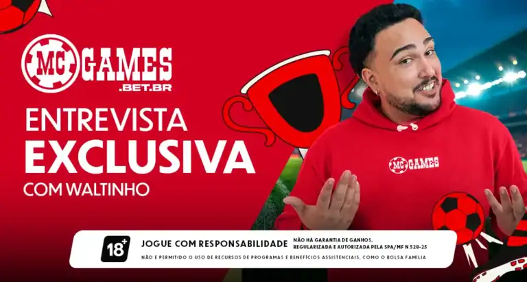 Imagem ilustrativa sobre a história de Waltinho, influenciador da MC Games