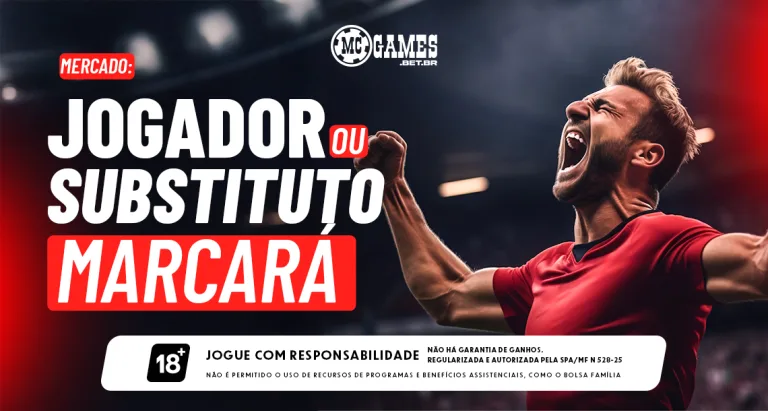 “Jogador ou substituto marcará”: Entenda esse mercado exclusivo das grandes competições de futebol