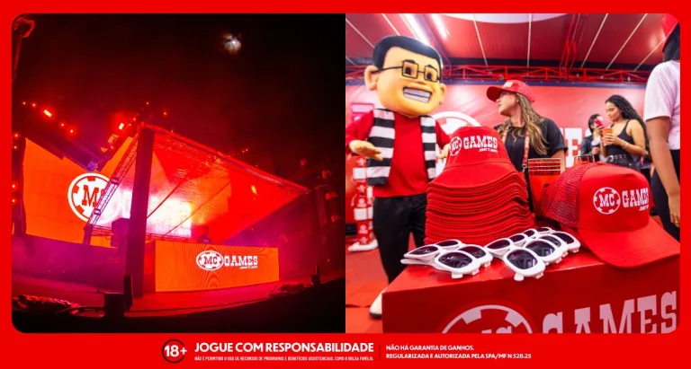 Ativações da MC Games na Esbórnia, no Recife, nesse sábado (6)