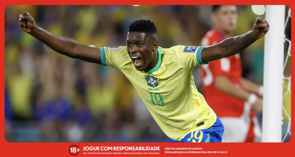 Imagem ilustrativa de Luiz Henrique, do Brasil, para a matéria das Super Odds. Foto: Rafael Ribeiro/CBF