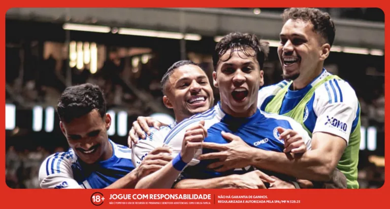 Imagem ilustrativa para matéria das Super Odds de Kaio Jorge em comemoração de gol pelo Cruzeiro. Foto: K9/Instagram