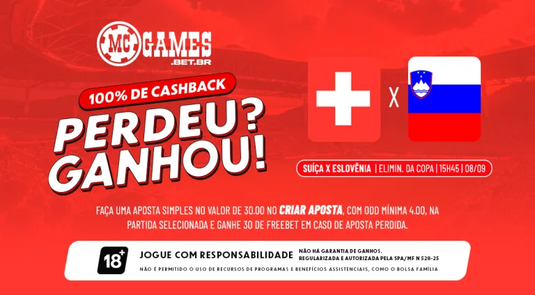 Imagem ilustrativa sobre a mais nova edição da promoção "Perdeu? Ganhou!" da MC Games